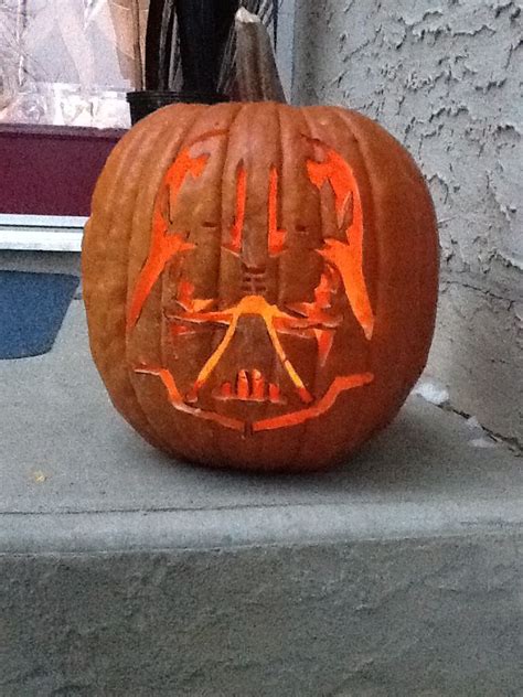 Darth Vader Pumpkin Carving Carving Pumpkin