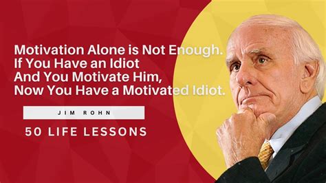 Jim Rohn Quotes 50 Wise Lessons To Transform Your Life Youtube