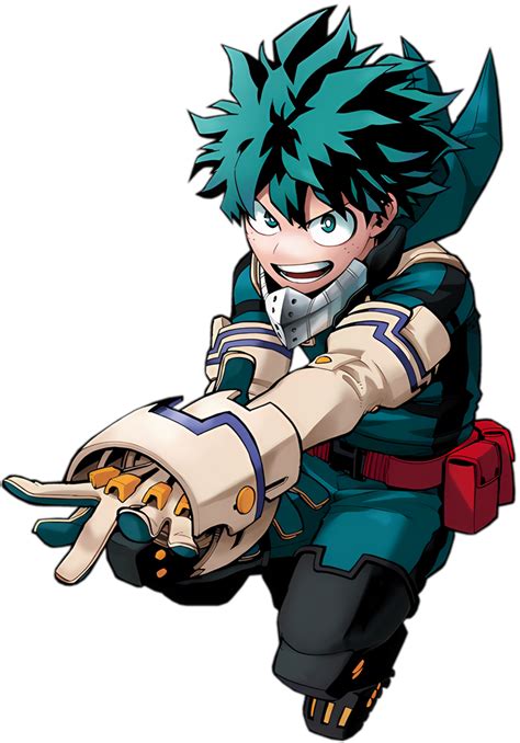 Izuku Midoriya Render 4 By Wtfbooomsh On Deviantart