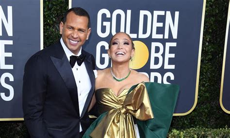 Alex Rodriguez Writes Message For Jennifer Lopez After Golden Globes