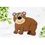 Free Printable Brown Bear Craft For Kids  Simple Mom Project
