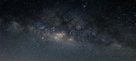 The Milky Way And Stars In The Night Sky Stock Photo Image Of