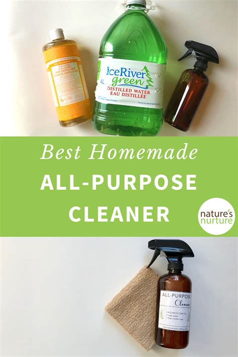 There's no need to complicate this diy. Natural Homemade All-Purpose Cleaner in 2020 | Homemade all purpose cleaner, All purpose ...
