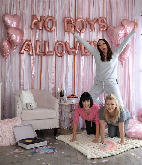 Galentines Day Pajama Party The Pink Millennial