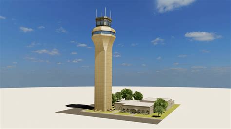 Air Traffic Control Tower 3ds