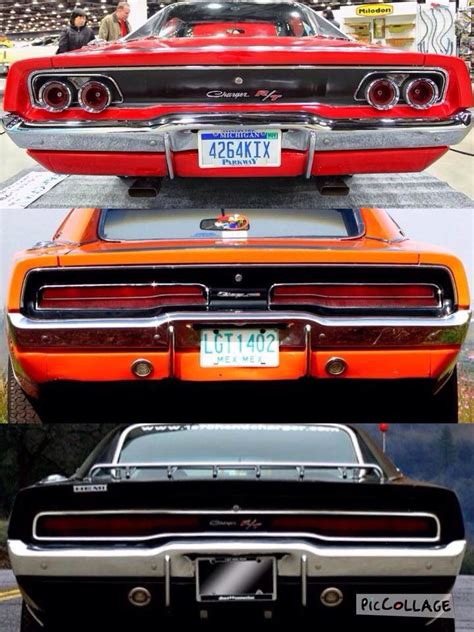 1969 Dodge Challenger Tail Lights