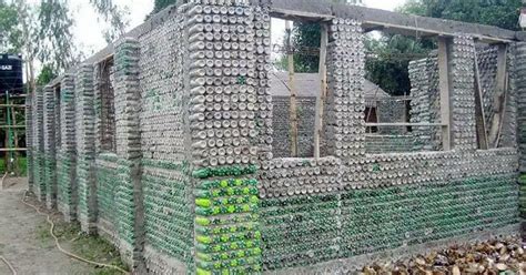 Incredible See Photos Of Houses Built Using Plastic Bottles Filled With Sand