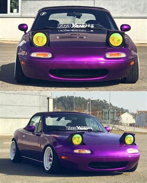 Purple Mazda Mx 5 Na Mazda Miata Miata Mazda Mx5