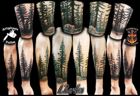 Forest Tattoo Tatuaggi Disegni Di Tatuaggio