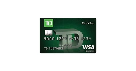 Canceling a credit card can affect your credit in a serious way. TD First Class℠ Visa Signature® Credit Card - BestCards.com