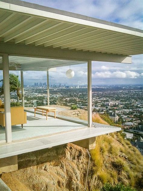 An Iconic View Of Los Angeles The Stahl House Ever In Transit Case