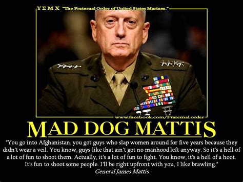 General Mad Dog Mattis Relieved As Head Of Central Command Fired By