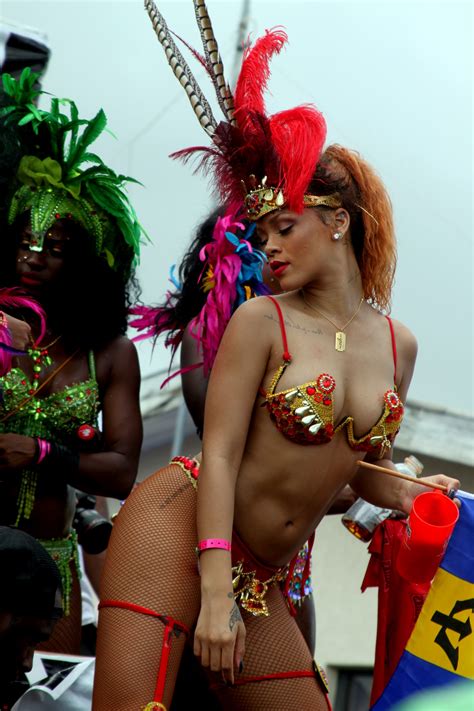 Kadooment Day Parade In Barbados Rihanna Photo