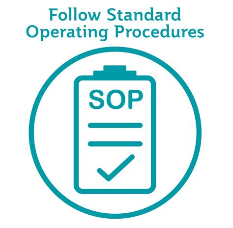 Sop Safe Operating Procedure Sign New Signs