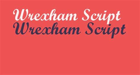Download typeface wrexham script free. Wrexham Script free Font - What Font Is