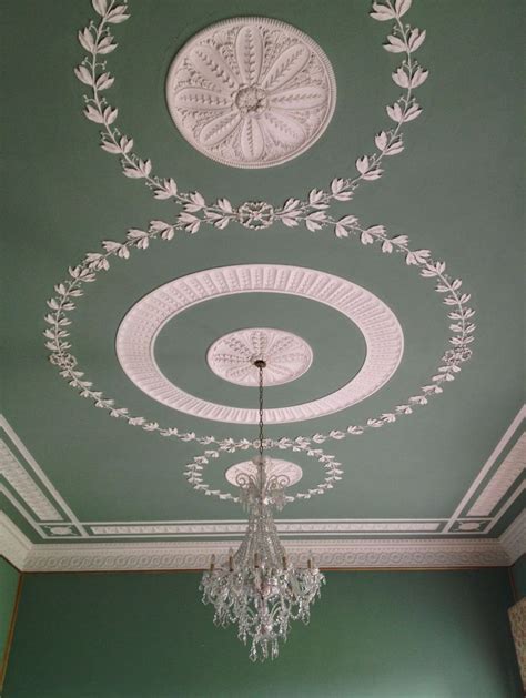 Plaster Ceiling Townley Hall County Louth Ireland 1790s Source