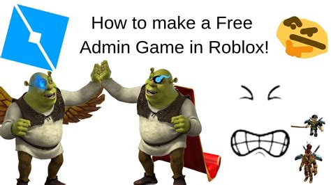 How To Make A Free Admin Game In Roblox Youtube