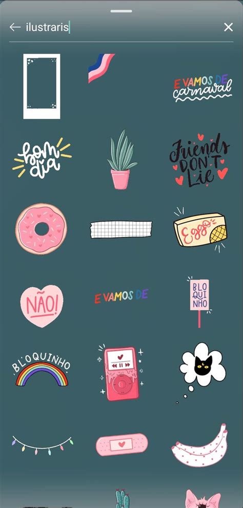 40 Aesthetic S Stickers For Instagram Stories Ideias Para