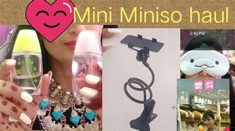 mini miniso haul latest products reasonably priced starting from rs 150 only youtube