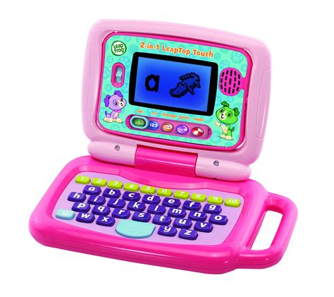 Buy Leapfrog 2 In 1 Leaptop Touch Laptop Pink Learning For Kids With