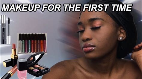 Doing My Makeup For The First Time🥴 Youtube