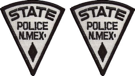 2 Hat Size New Mexico State Police Patches