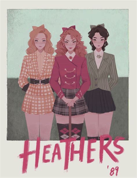 Pauline On Twitter Heathers Fan Art Heathers The Musical Heathers Movie