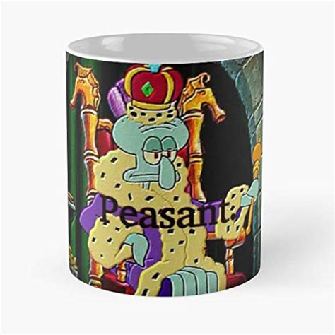 Spongebob Squarepants Squidward Peasant Coffee Mug 11 Oz