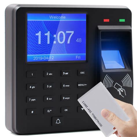 Alarm Systems And Beams Biometric Fingerprint Attendance Machine Time