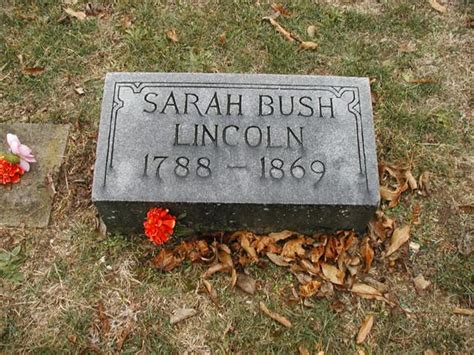 Sarah Bush Lincoln Find A Grave Memorial