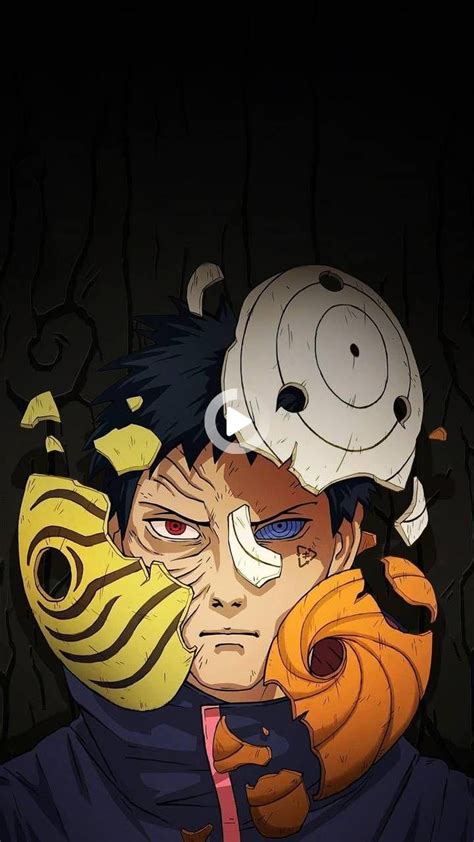 Obito Uchiha Crying Wallpaper Masked Naruto Man Obito Anime Fanart