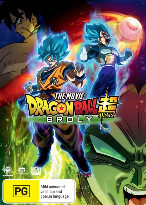 An all new movie since 'dragon ball super: Dragon Ball Super The Movie Broly DVD - DVDLand
