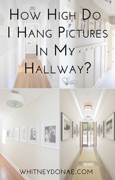 How High Do I Hang Pictures In My Hallway — Whitken And Co Hanging