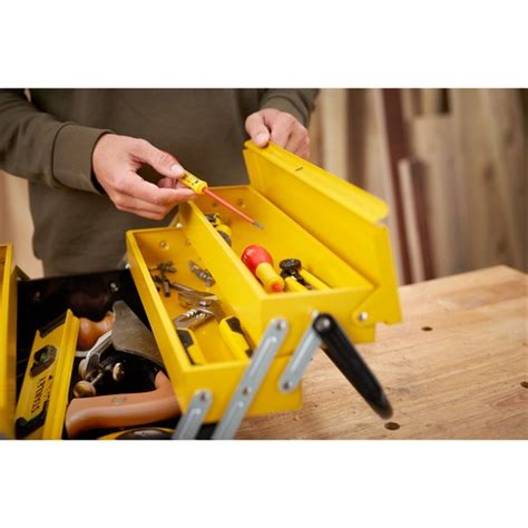 Stanley® 18 In Metal Cantilever Tool Box Stanley