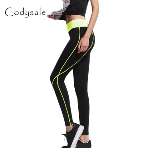 Codysale Pants Women Fitness Casual Pant Elastic Patchwork Leggings For Leisure Exercise Dry