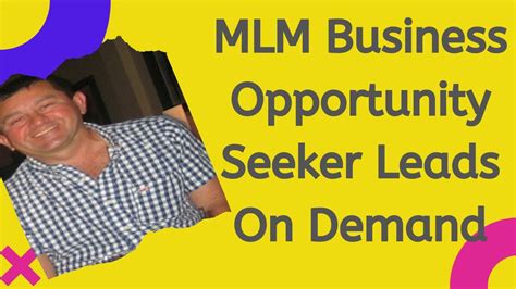 Mlm Business Opportunity Seeker Leads On Demand Youtube