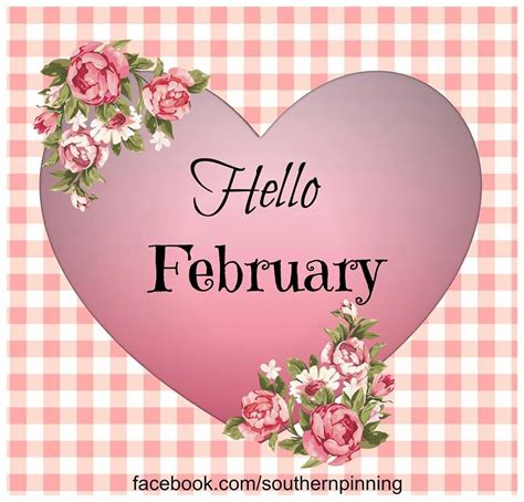 Hello February Hello February Quotes February Crafts February Ideas