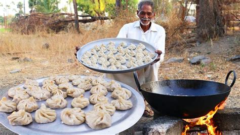 2.heat oil and add the onion and garlic. Veg Momos recipe | Steamed Vegetable Momos | Vegetable Dim ...