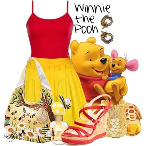 Winnie The Pooh Summer Disney Outfit ♡ By Rubytyra On Polyvore Disney Cute Cute Disney
