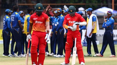 Sl Vs Zim Live Streaming Details When And Where To Watch Sl Vs Zim In