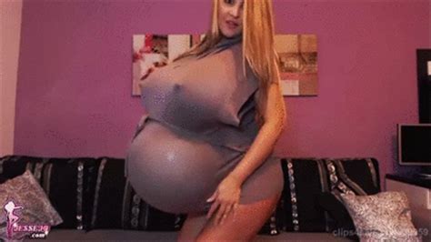 Jessy Adams S Clip Store Gigantic Belly Almost Pops P Hd Mp