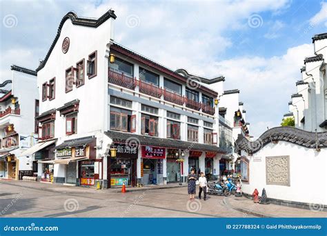 Buildings And Shophouses Built In Traditional Chinese Architecture