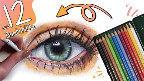 Auge Zeichnen Bunt Einfach Wie Zeichnet Man Ein Auge Braun Mit