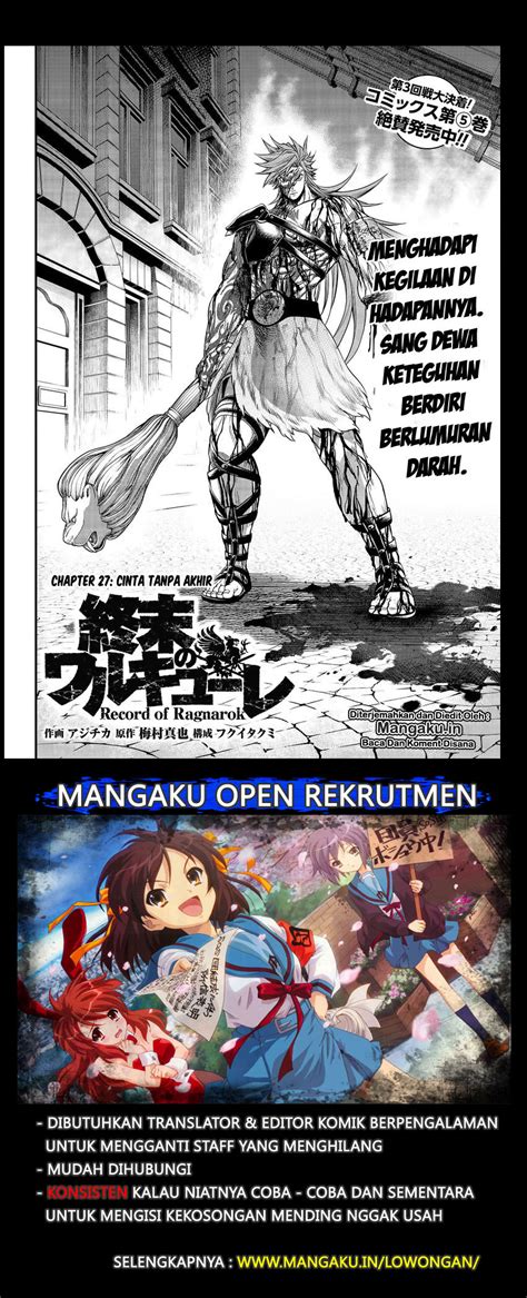 Download sub indo gratis di nonton animequ. Shuumatsu no Valkyrie - Chapter 27.1 Bahasa Indonesia - MangaKu