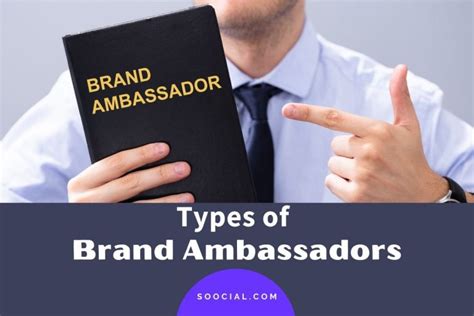 6 Types Of Brand Ambassadors Explained Soocial