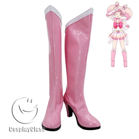 Sailor Moon Tsukino Usagi Small Lady Serenity Chibiusa Cosplay Boots