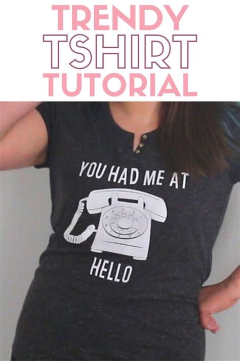 Design Trendy T Shirts With Cricut The Crafty Blog Stalker