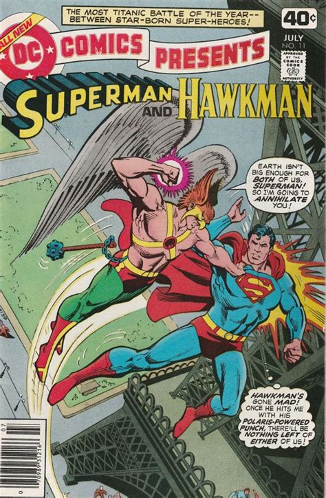 Dc Comics Presents Vol 2 No 11 1979 Superman And Hawkman By Thesamantics Vintage Comic Books