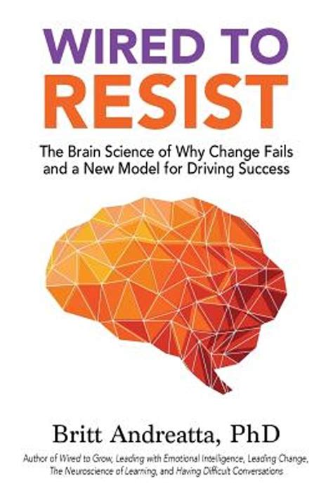 Britt Andreatta Wired To Resist The Brain Science Of Why Change Fails
