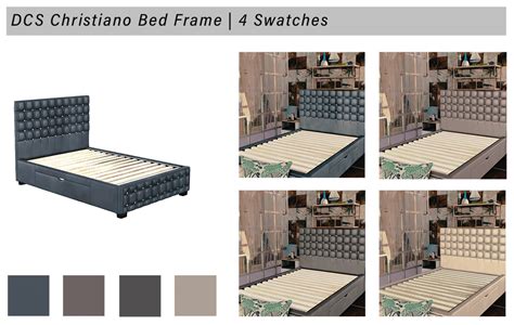 Dcs Christiano Bed Frame Dreamcatchersimss On Patreon Toddler Bed